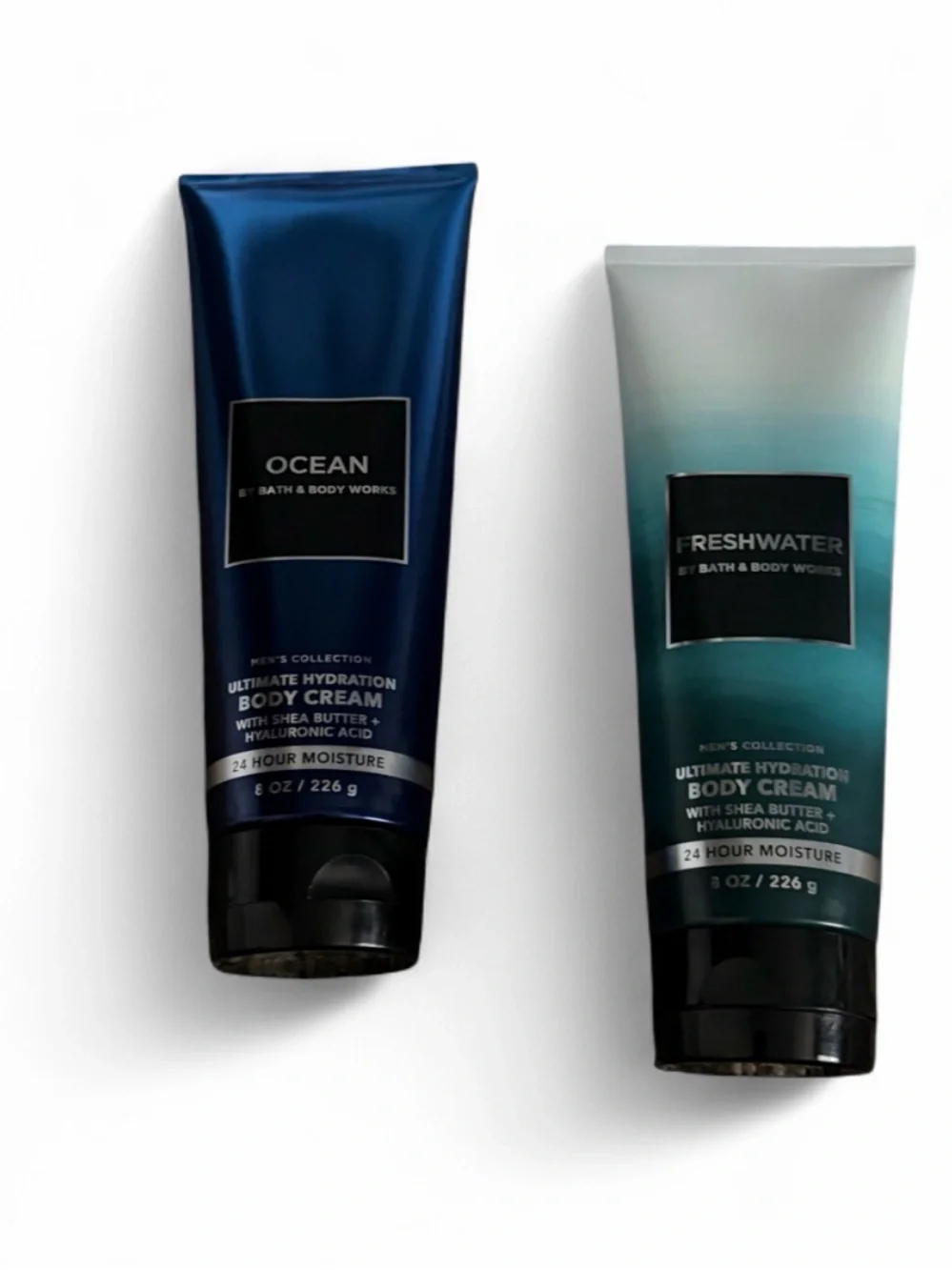 Bath & Body Works Ocean & Freshwater Hydration Body Creams - Blue, Teal